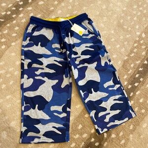 NWT Boden baggie drawstring boys camo play shorts  Size 12Y